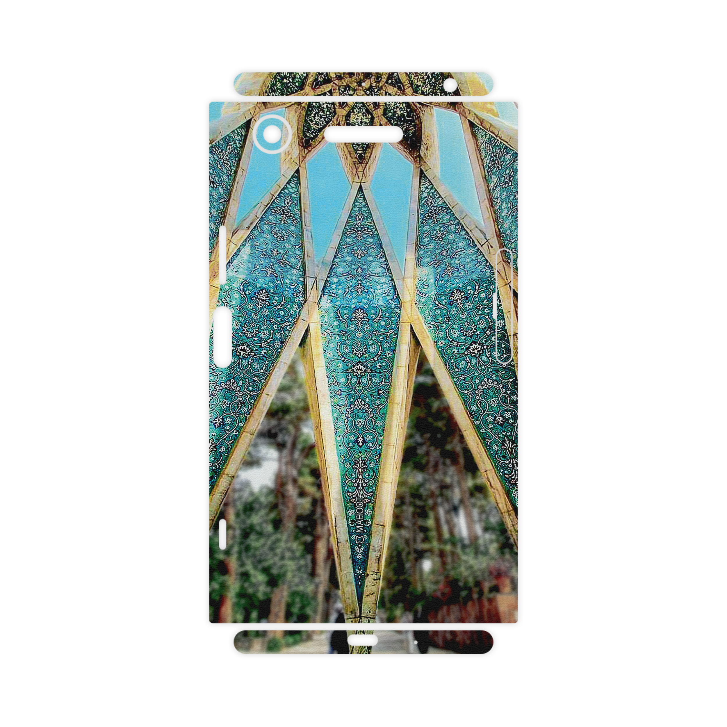 برچسب پوششی ماهوت مدل KHAYAM-Tomb-FullSkin مناسب برای گوشی موبایل سونی Xperia XZ1
