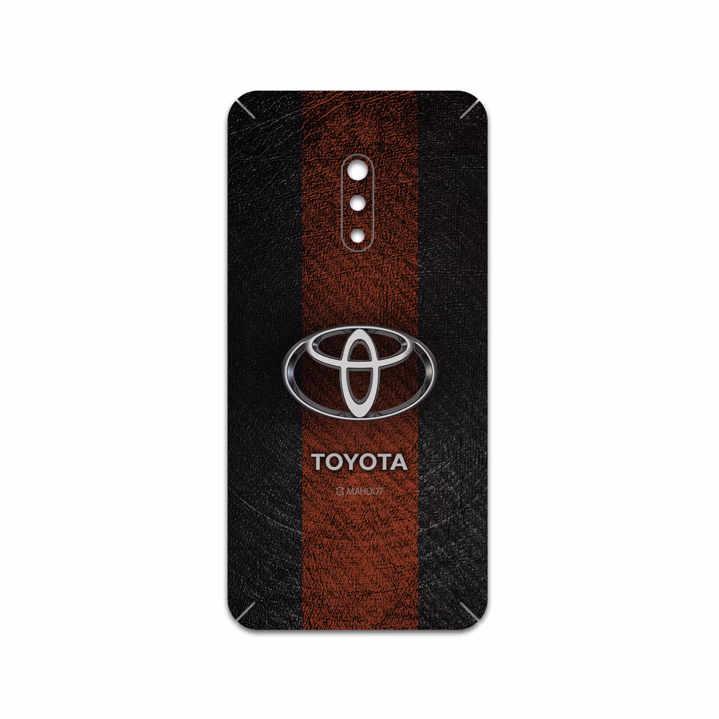 برچسب پوششی ماهوت مدل TOYOTA مناسب برای گوشی موبایل اپو Realme X