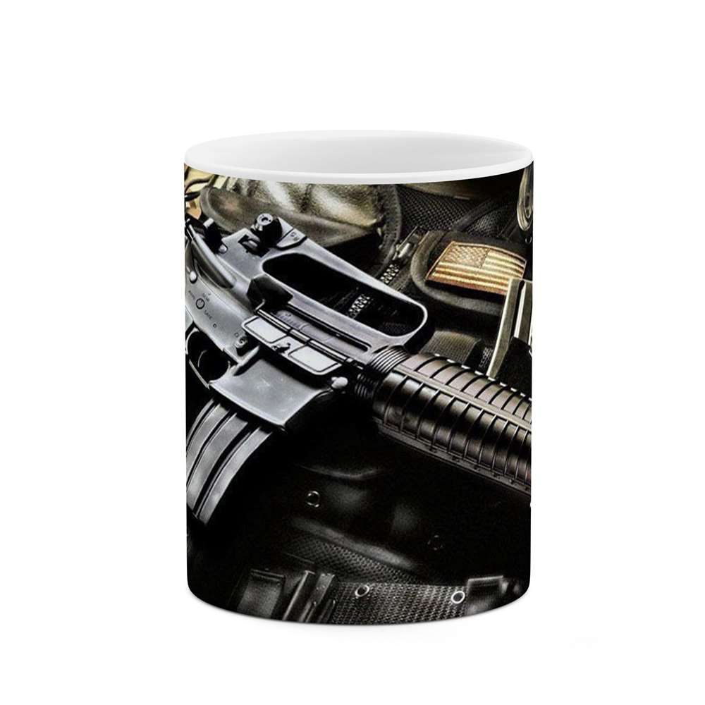 ماگ طرح تفنگ M16 مدل mgp15699