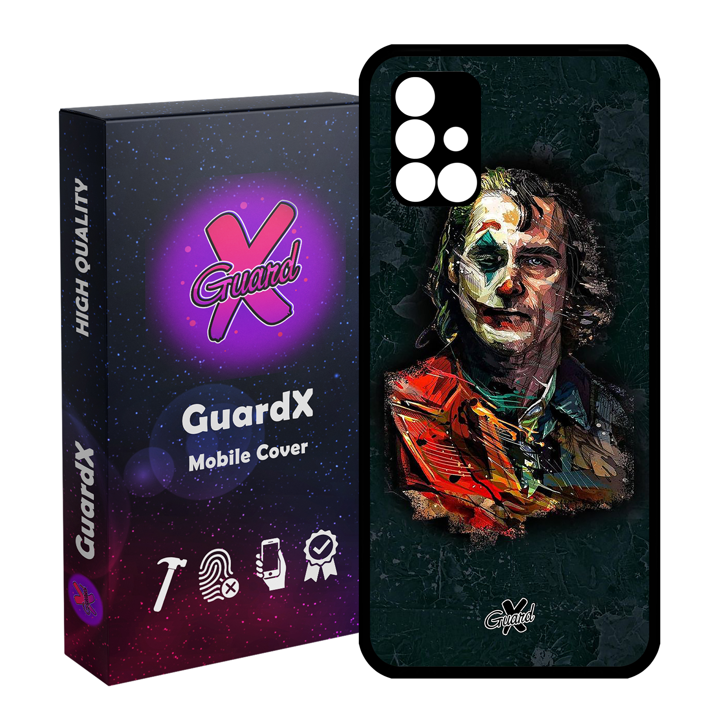 کاور گارد ایکس طرح Joker مدل Glass10155 مناسب برای گوشی موبایل سامسونگ Galaxy A51 5G