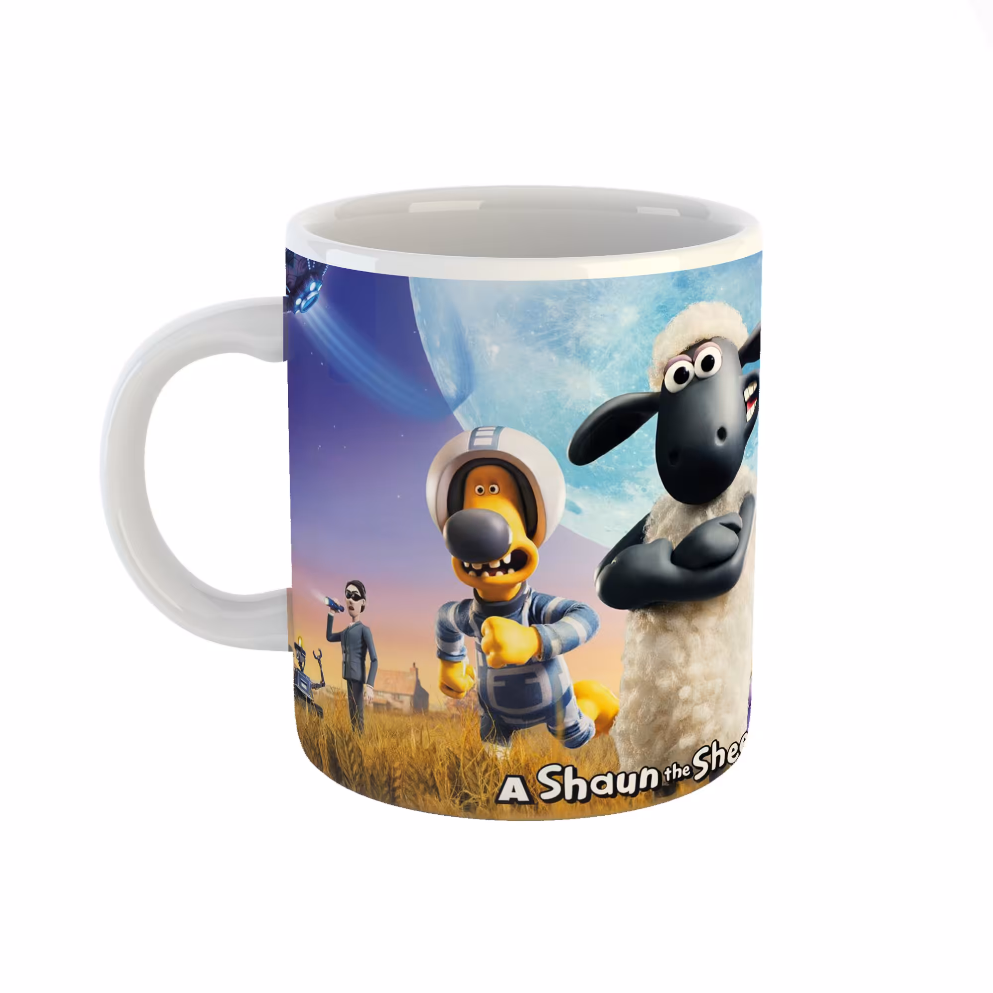 ماگ طرح shaun the sheep مدل گوسفند زبل کد 2023