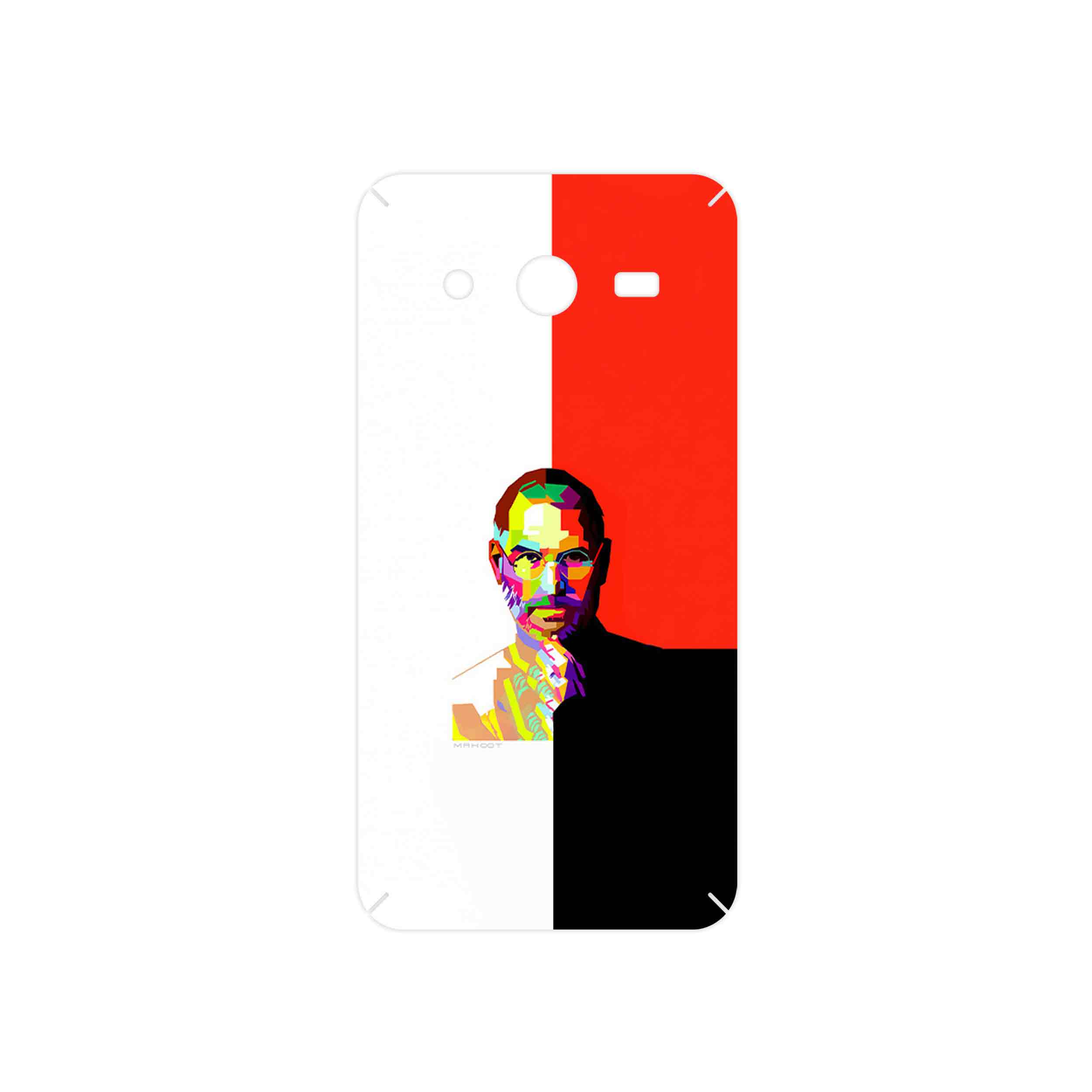 برچسب پوششی ماهوت مدل Collage of Steve Jobs 1 مناسب برای گوشی موبایل سامسونگ Galaxy Core 2