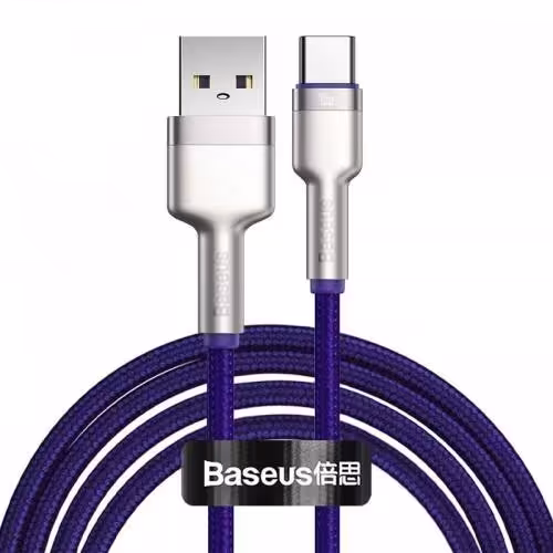 کابل فست شارژ Baseus Cafule CATJK-B 4A 40W Type-C 2m