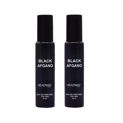 عطر جیبی مردانه هدوی استوری مدل بلک افغان حجم 30 میلی لیتر مجموعه 2 عددی