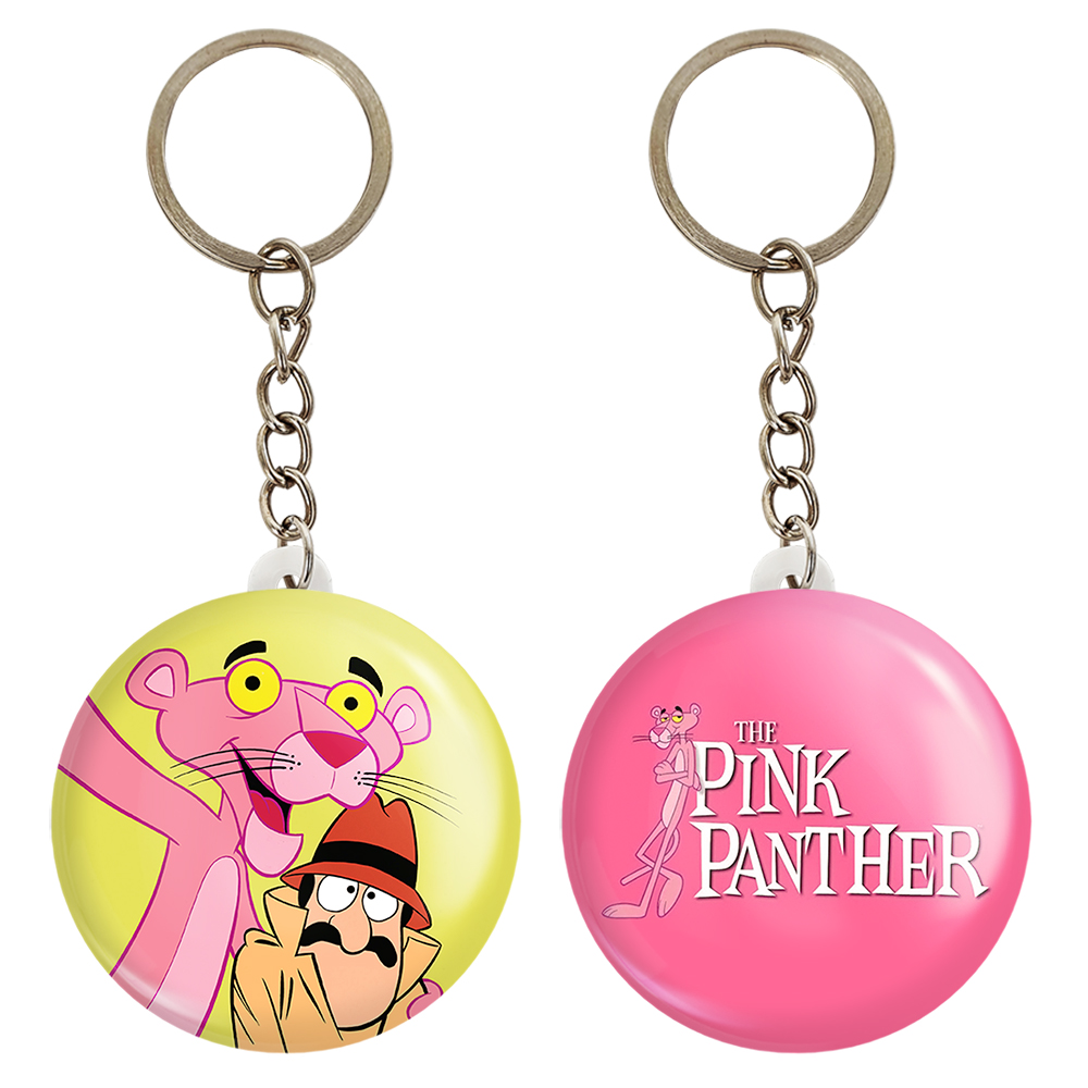 جاکلیدی خندالو مدل پلنگ صورتی کد 14071408 مجموعه 2 عددی