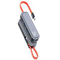 هاب چندکاره 5 پورت تایپ سی راک Rock TR04 Multifunctional Extension Hub Adapter