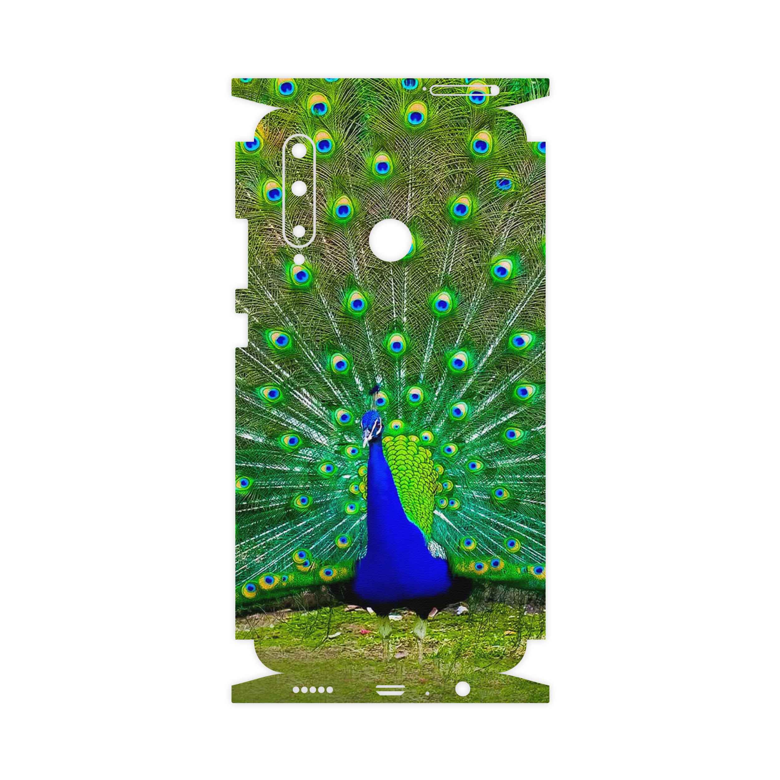 برچسب پوششی ماهوت مدل Peacock-FullSkin مناسب برای گوشی موبایل آنر 20 Lite