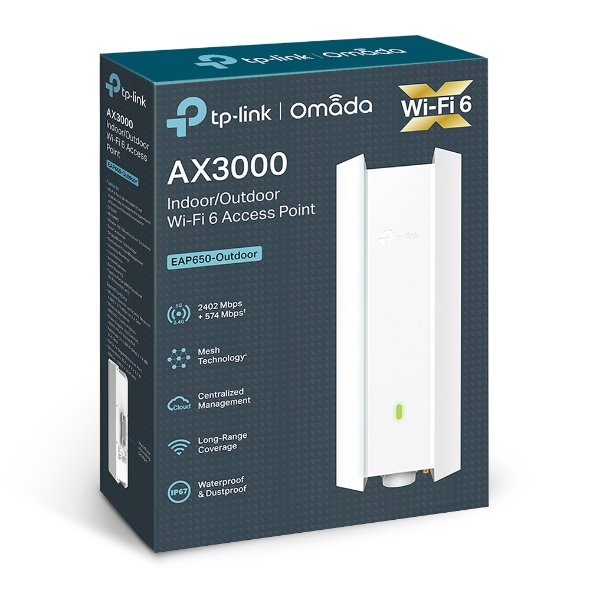 TP-LINK EAP650-Outdoor AX3000 Outdoor WiFi 6 Access Point - تکنو لینک 148