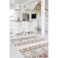 فرش  ماشینی ساوین کد 1502 آبی