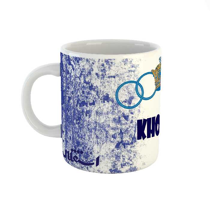 ماگ طرح اسم خسرو مدل تیم استقلال کد 599