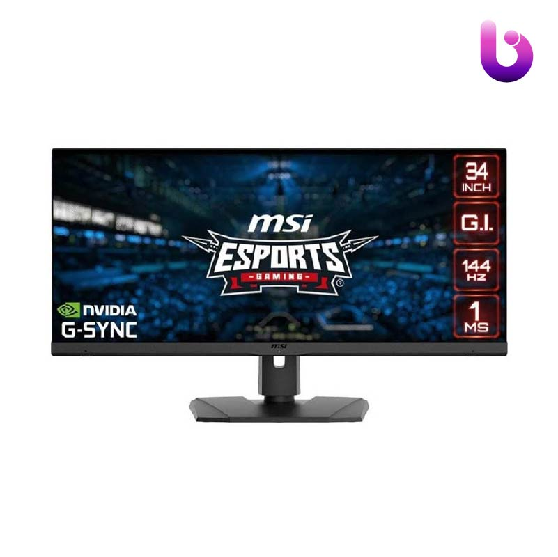 مانیتور ام اس ای “MSI Optix MPG341QR UWQHD IPS LED 34