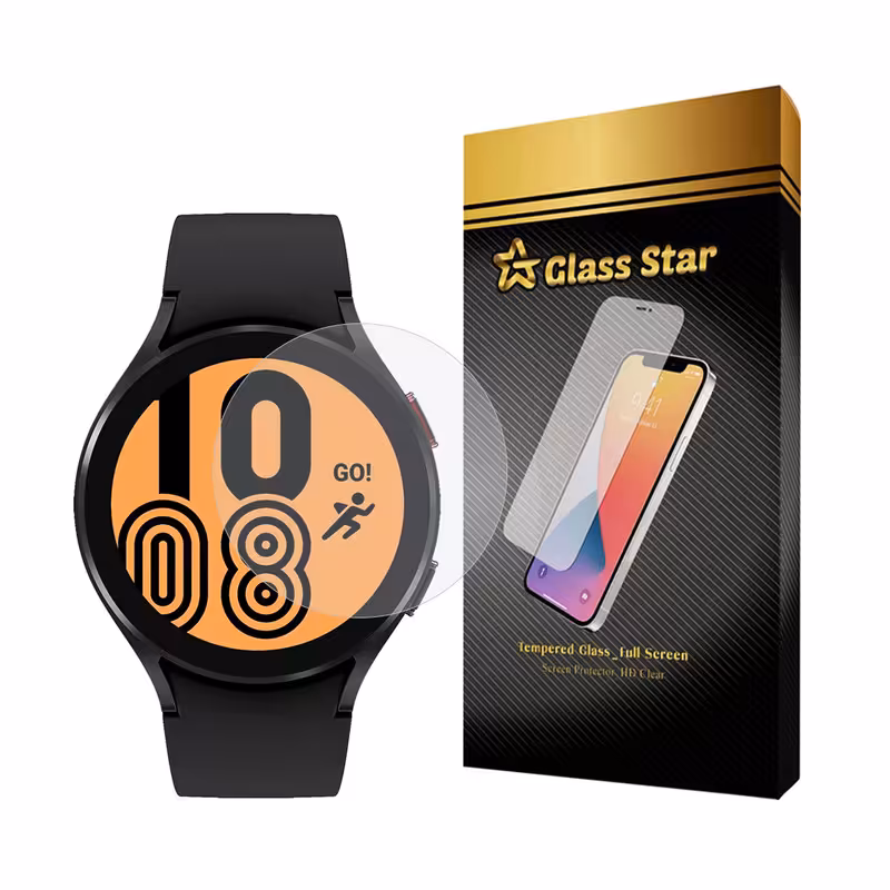 محافظ صفحه نمایش گلس استار مدل WATCHSAFS مناسب برای ساعت هوشمند سامسونگ Galaxy Watch 4 40 mm / Galaxy Watch SM-R860 | کالا برتری