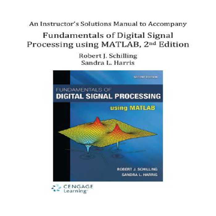 خرید و دانلود نسخه کامل کتاب Fundamentals of Digital Signal Processing using MATLAB. An Instructor’s Solutions Manual