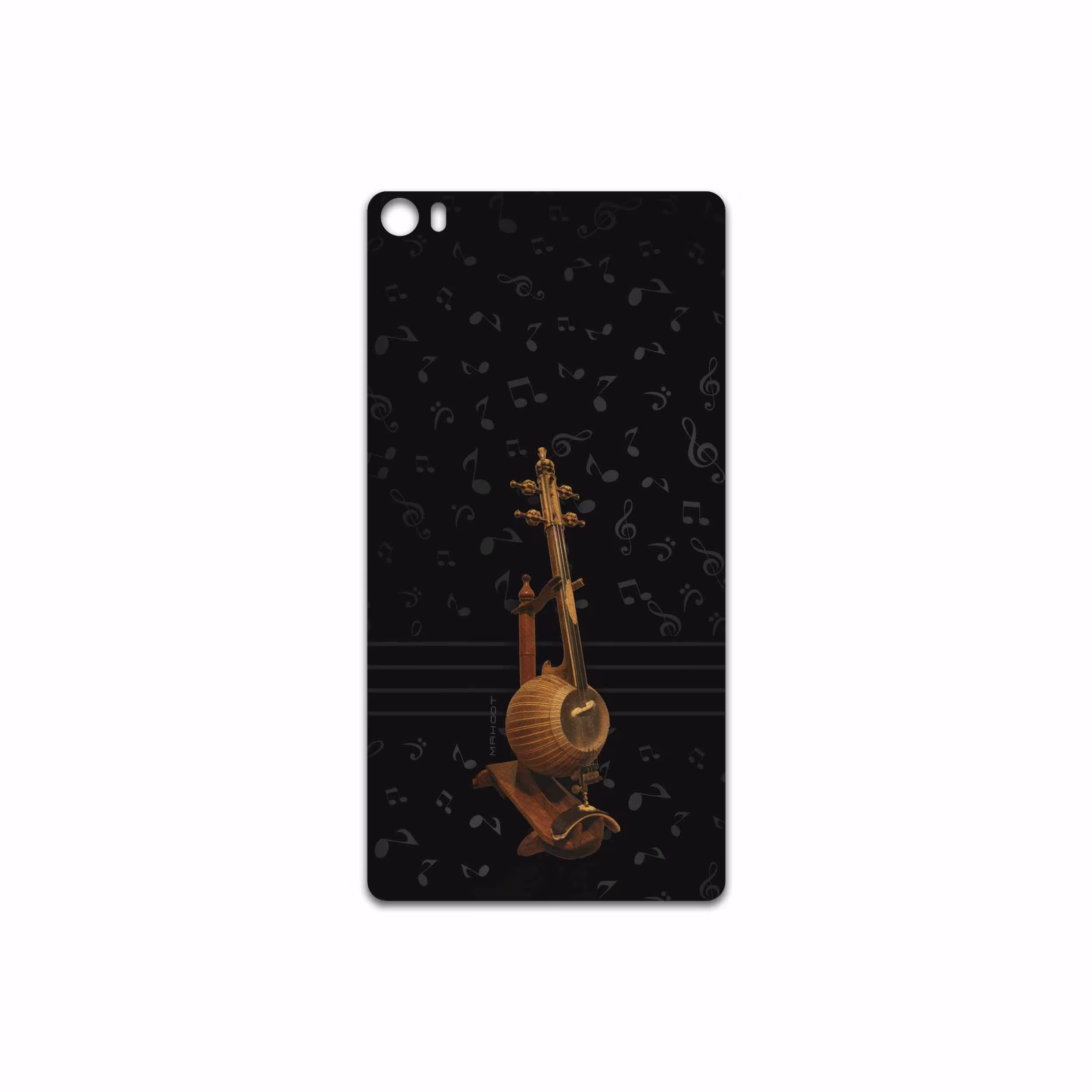 برچسب پوششی ماهوت مدل Persian Fiddle Instrument مناسب برای گوشی موبایل هوآوی P8 Max