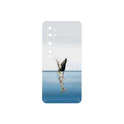 برچسب پوششی ماهوت مدل Collage of Sea Trash مناسب برای گوشی موبایل شیائومی Mi Note 10