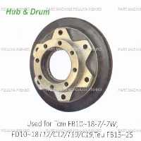 کاسه چرخ جلو لیفتراک تی سی ام مدل TCM FB10~18-7/-7W , FD10~18T12/C12/T19/C19 , Teu FB15~25