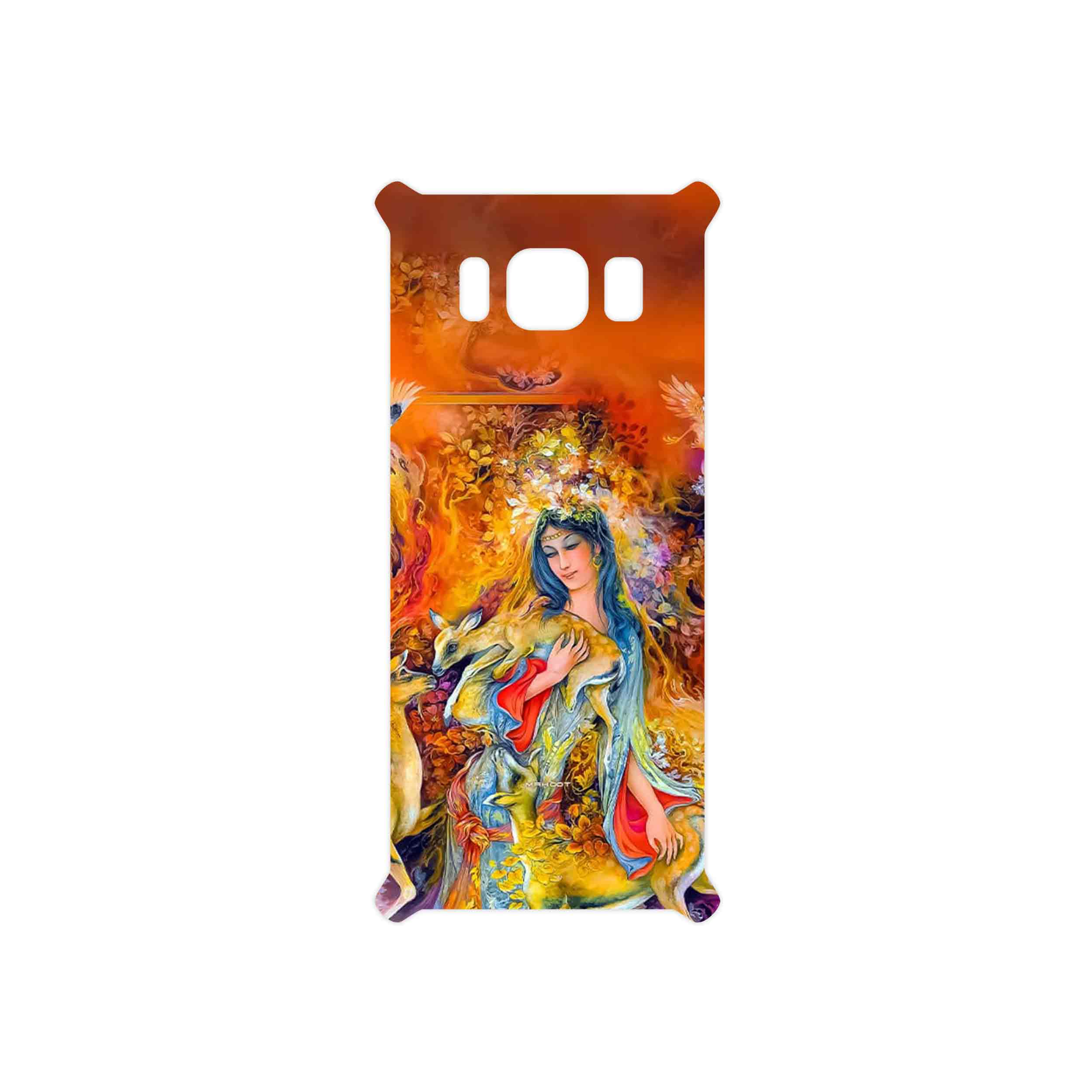 برچسب پوششی ماهوت مدل Persian miniature 2 مناسب برای گوشی موبایل سامسونگ Galaxy S8 Active