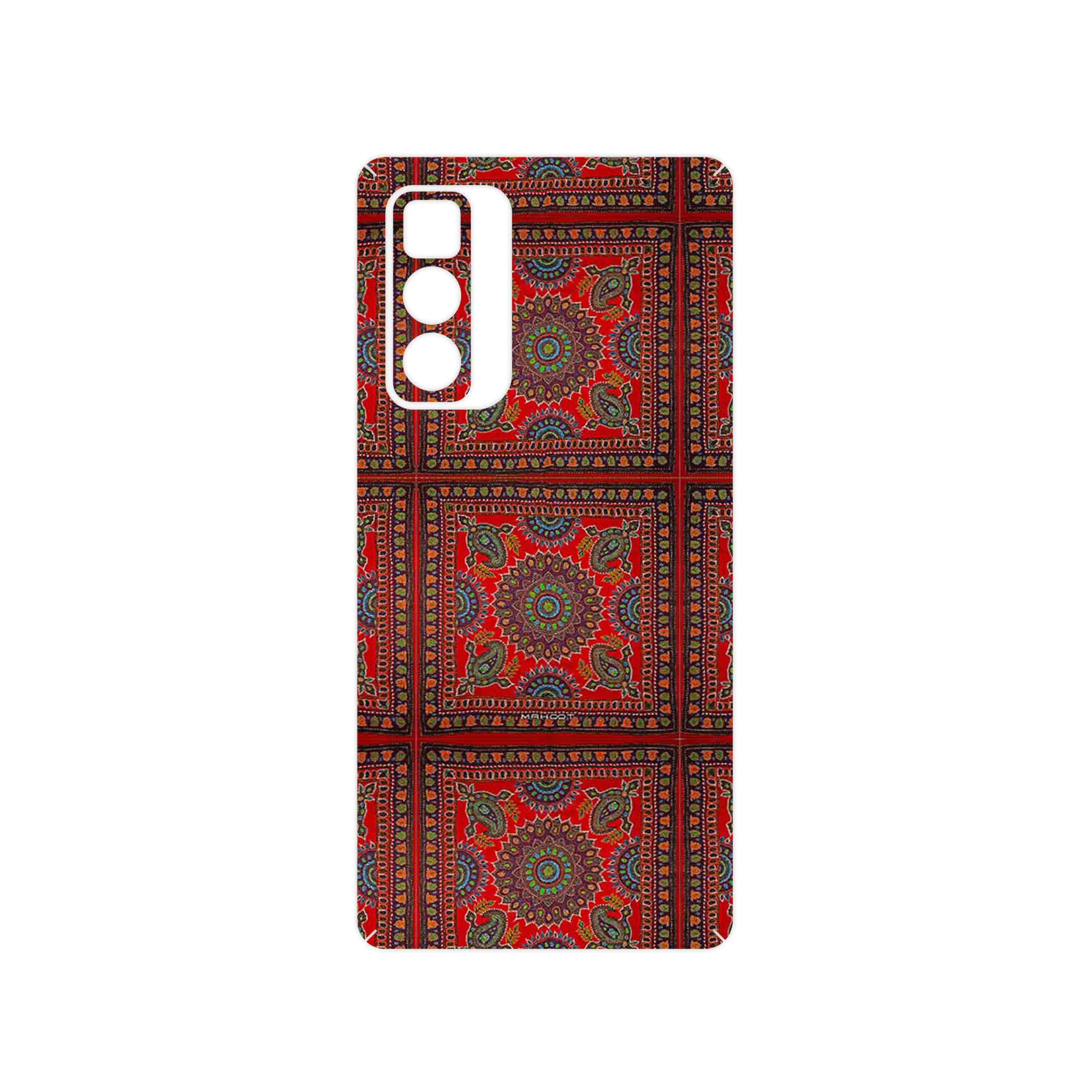 برچسب پوششی ماهوت مدل Embroidered Rug مناسب برای گوشی موبایل موتورولا Edge 20 Pro