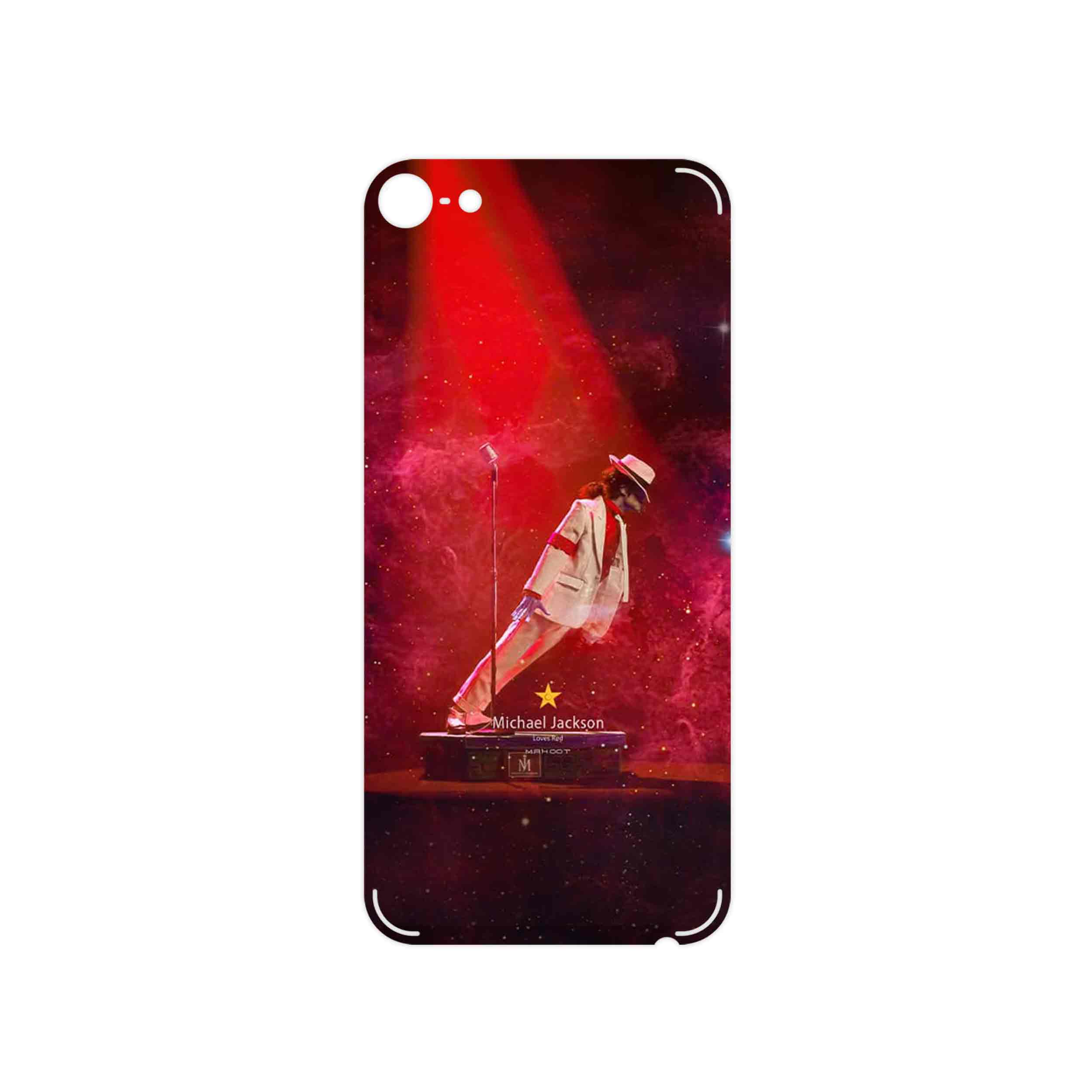 برچسب پوششی ماهوت مدل Michael Jackson مناسب برای گوشی موبایل اپل iPod touch 6th generation