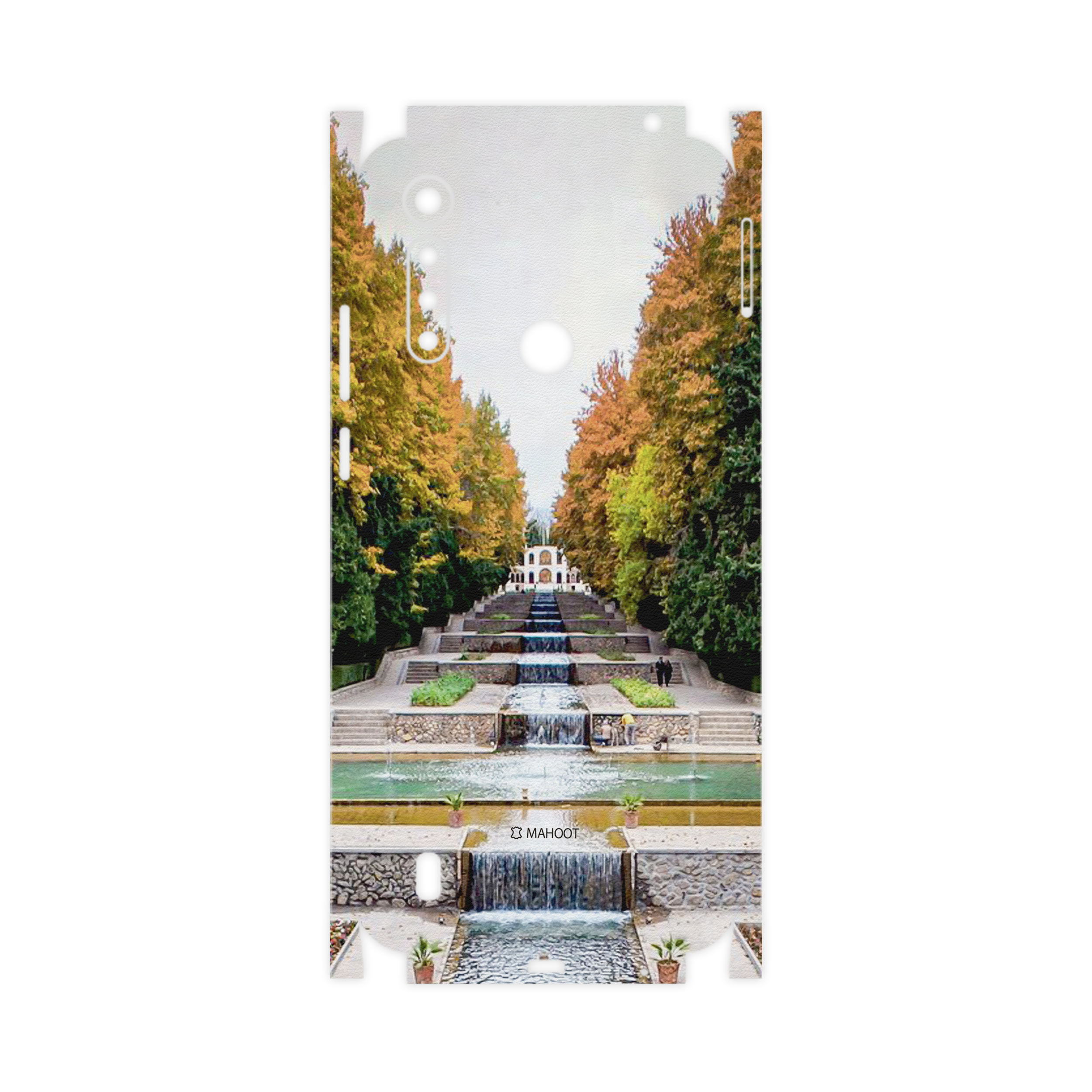 برچسب پوششی ماهوت مدل SHAHZADEH-Garden-FullSkin مناسب برای گوشی موبایل موتورولا Moto G8 Power Lite