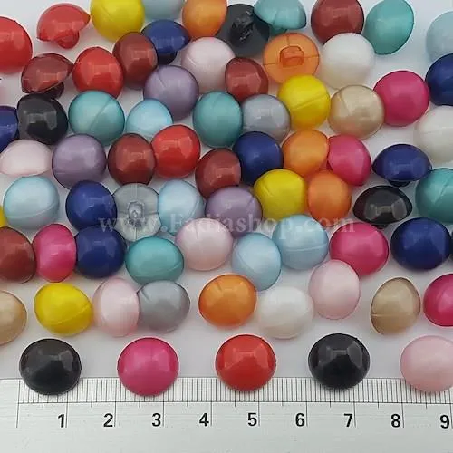 دکمه فندقی 20 کد 0120 رنگی سری