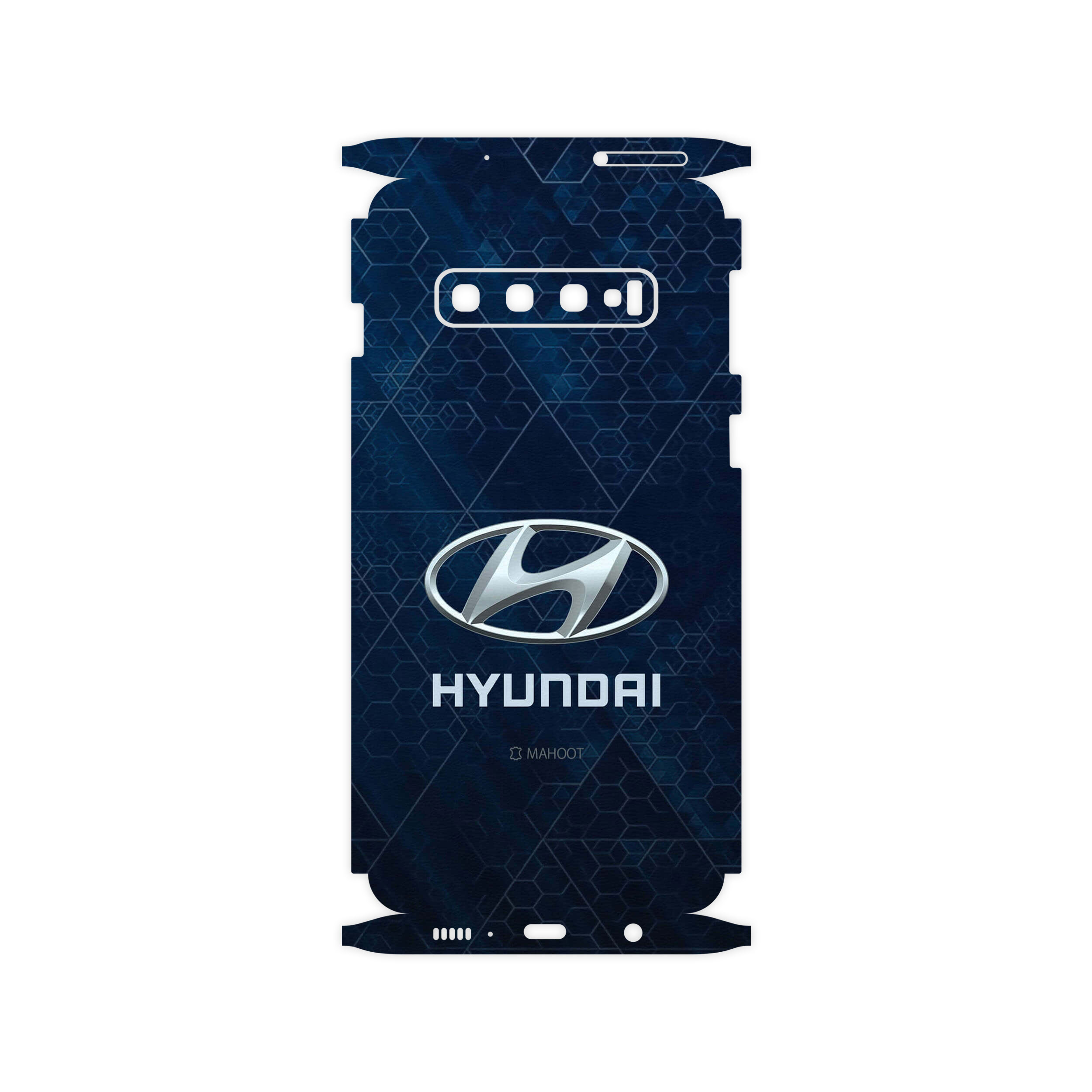 برچسب پوششی ماهوت مدل Hyundai-FullSkin مناسب برای گوشی موبایل سامسونگ Galaxy S10