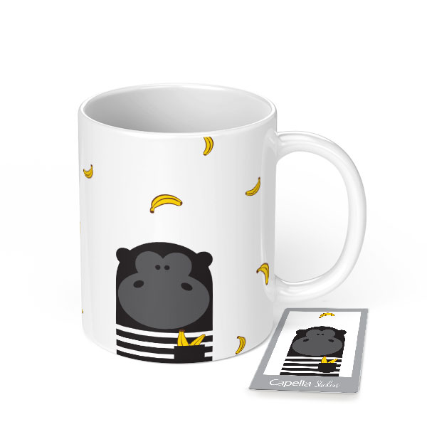 ماگ مگی مدل تیلی به همراه استیکر