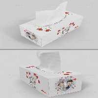 جعبه دستمال کاغذی تم عاشقانه | گرافیک با طعم تربچه