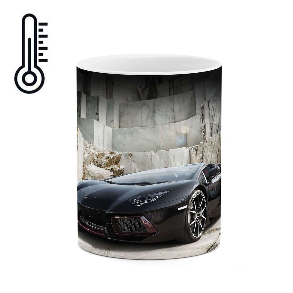 ماگ حرارتی طرح ماشین لامبورگینی مدل mgph10512