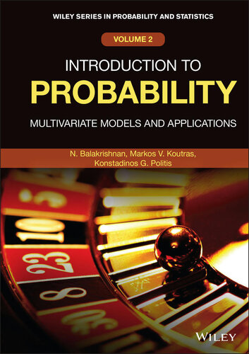 خرید و دانلود نسخه کامل کتاب Introduction to Probability: Multivariate Models and Applications Volume 2