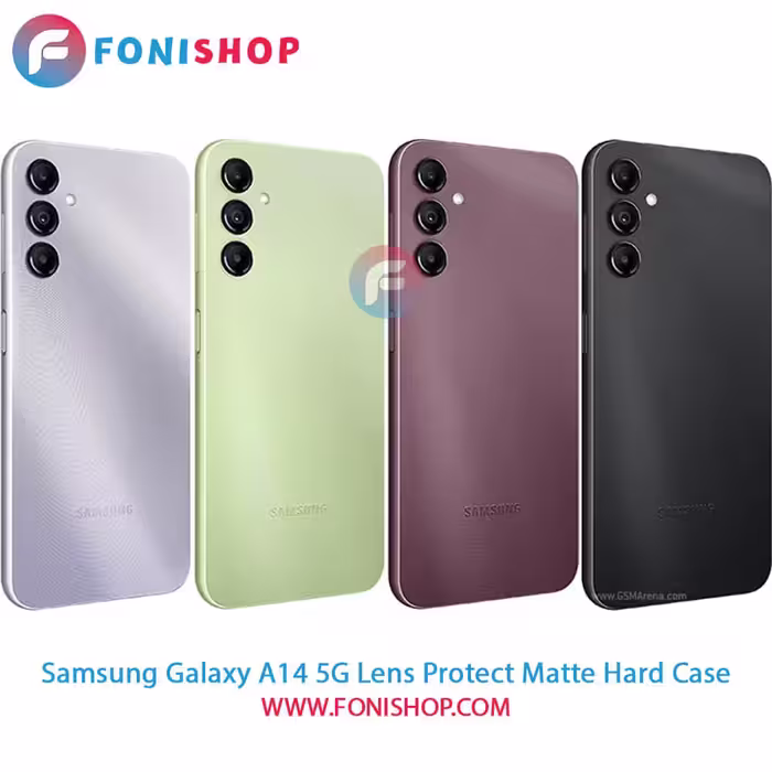 قاب پشت مات محافظ لنزدار سامسونگ Samsung Galaxy A14 5G