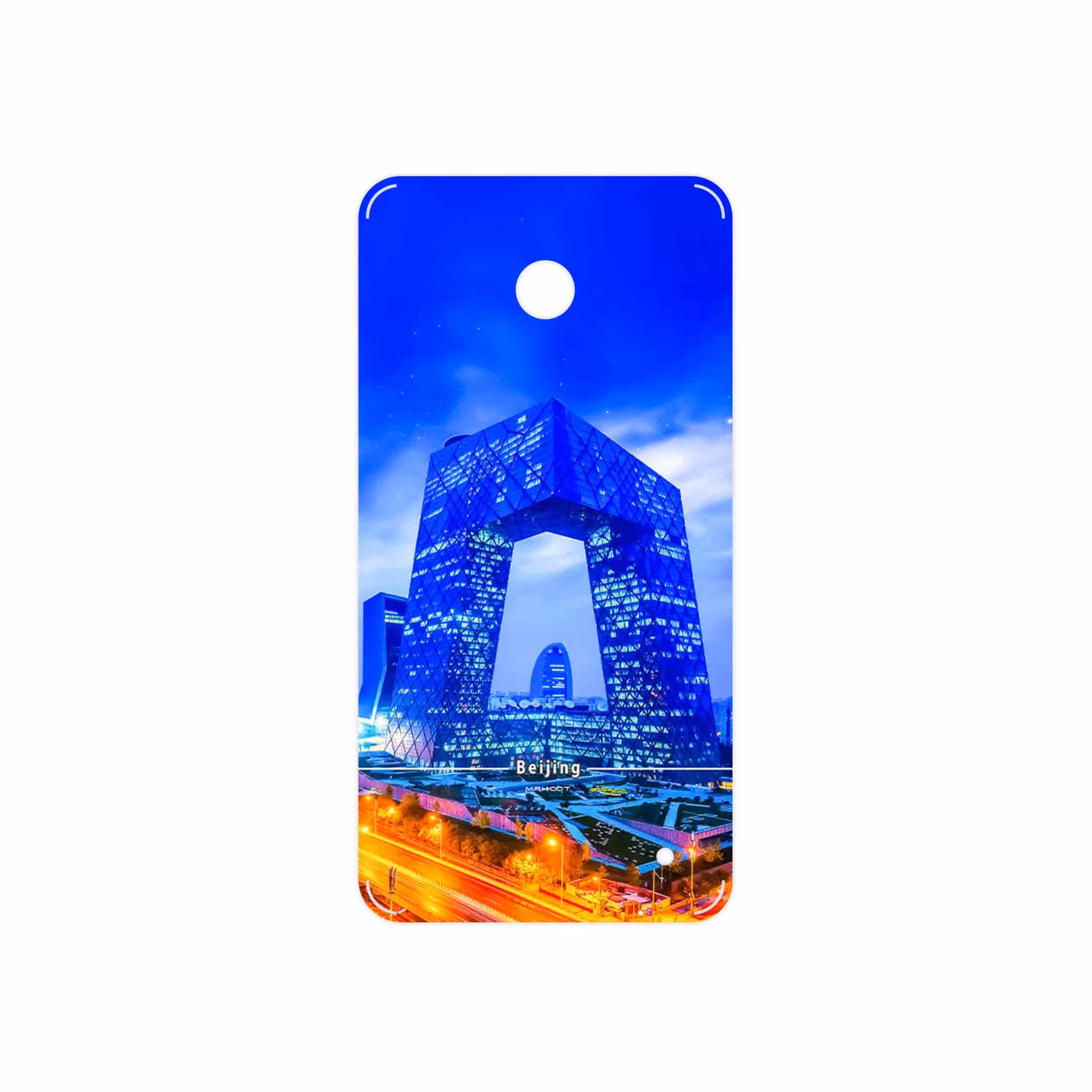 برچسب پوششی ماهوت مدل Beijing city مناسب برای گوشی موبایل نوکیا Lumia 630