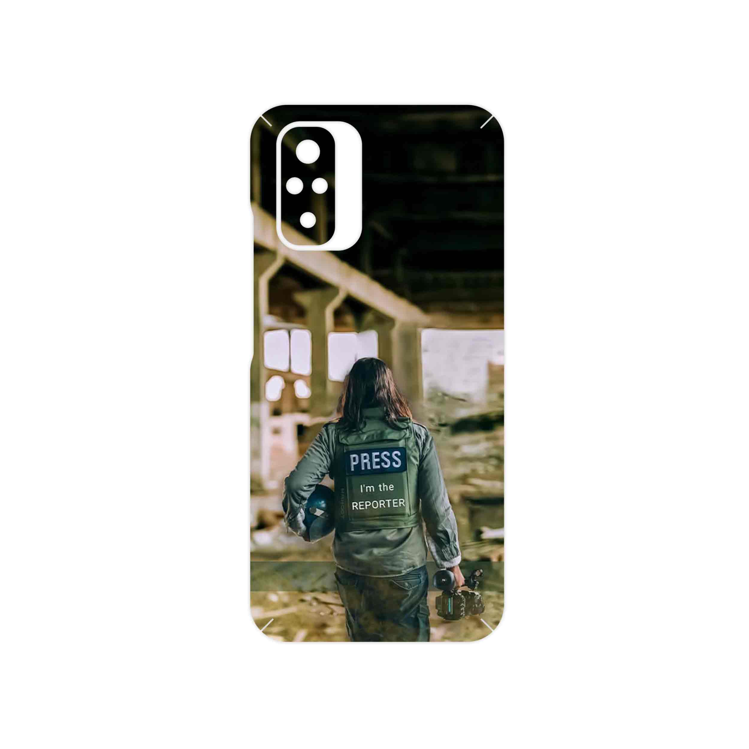 برچسب پوششی ماهوت مدل Reporter مناسب برای گوشی موبایل شیائومی Redmi Note 10