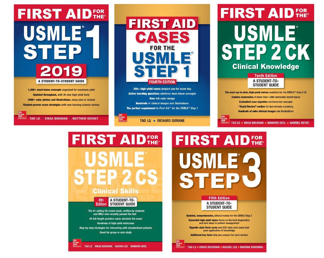 First Aid For USMLE Step 1-2-3 - کتاب پزشکی بهار