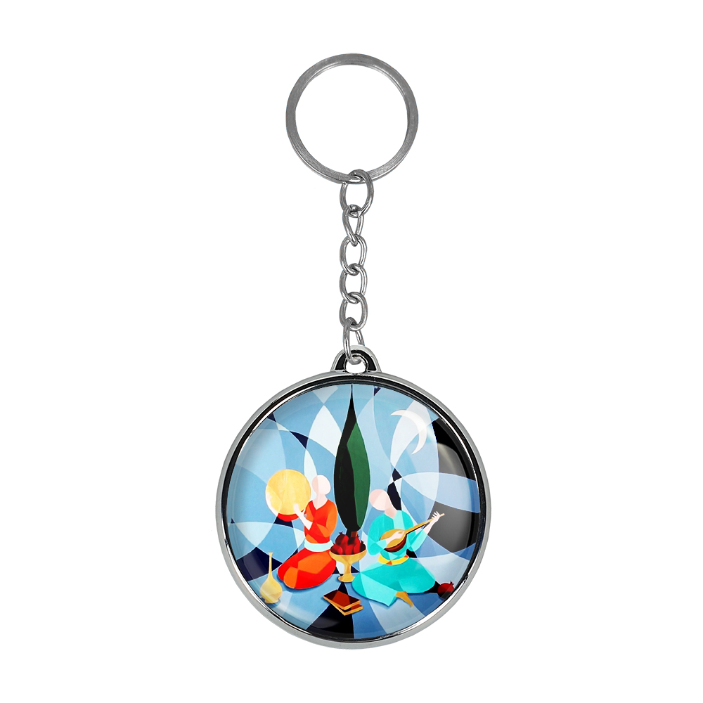 جاکلیدی خندالو طرح شب یلدا مدل دوطرفه کد 2037120379