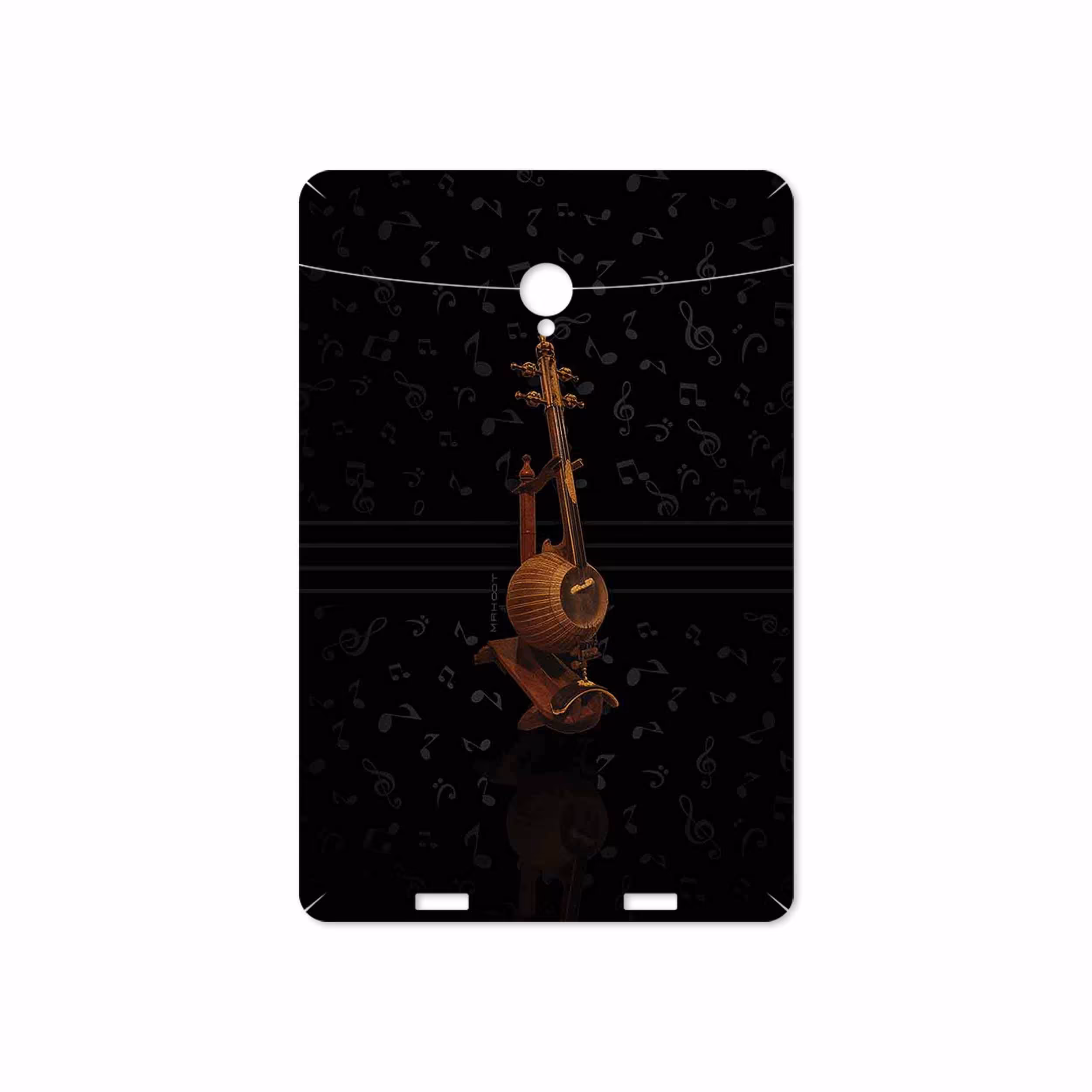 برچسب پوششی ماهوت مدل Persian Fiddle Instrument مناسب برای تبلت وریکو Unipad