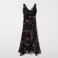 لباس بلند زنانه زارا SILK PRINTED DRESS KATE MOSS X ZARA | تهران زارا TehranZara