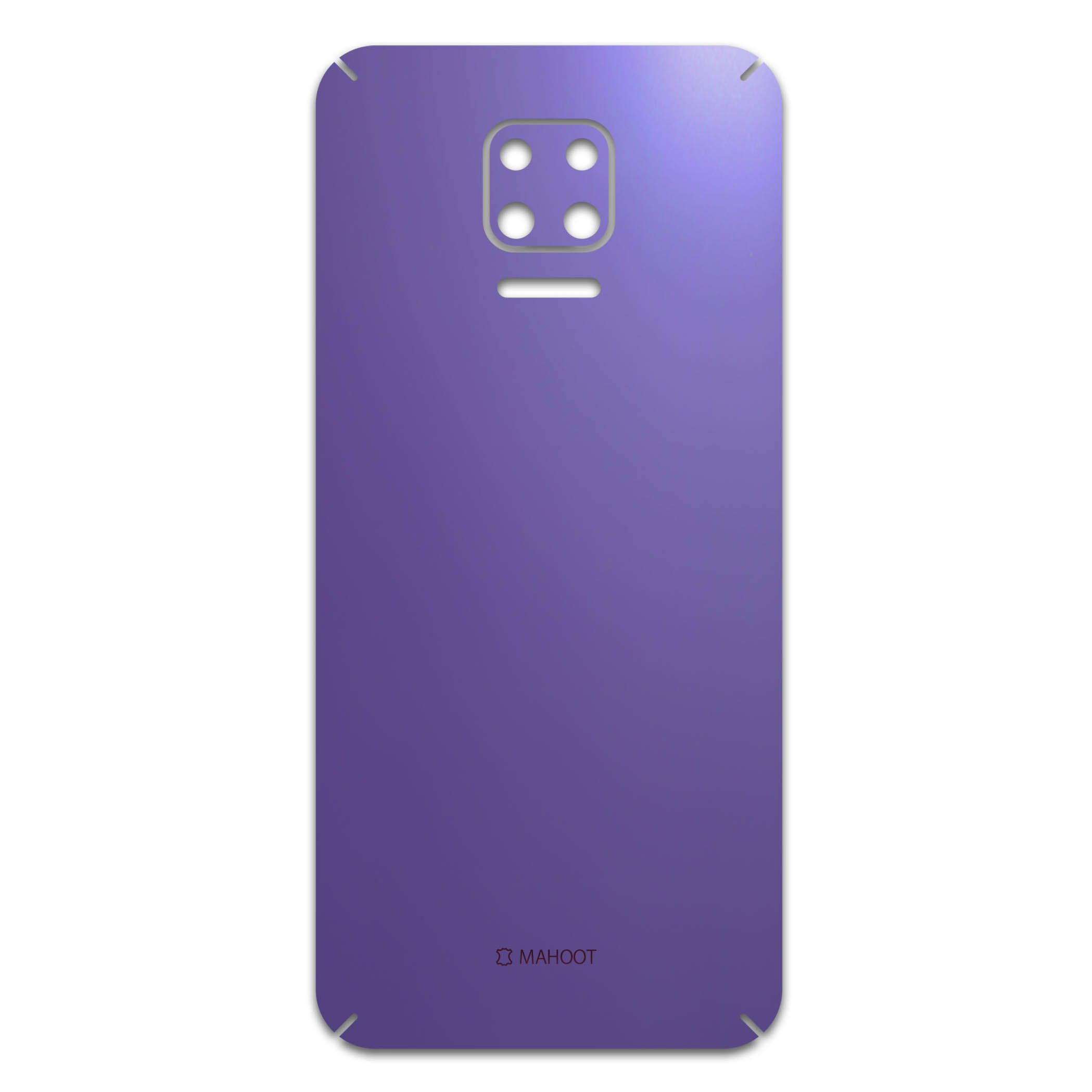 برچسب پوششی ماهوت مدل Matte-BlueBerry مناسب برای گوشی موبایل شیائومی Redmi Note 9S