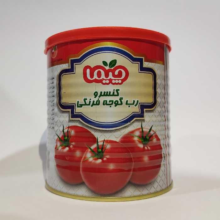 رب گوجه فرنگی قوطی 800 گرمی آسان بازشو چیما