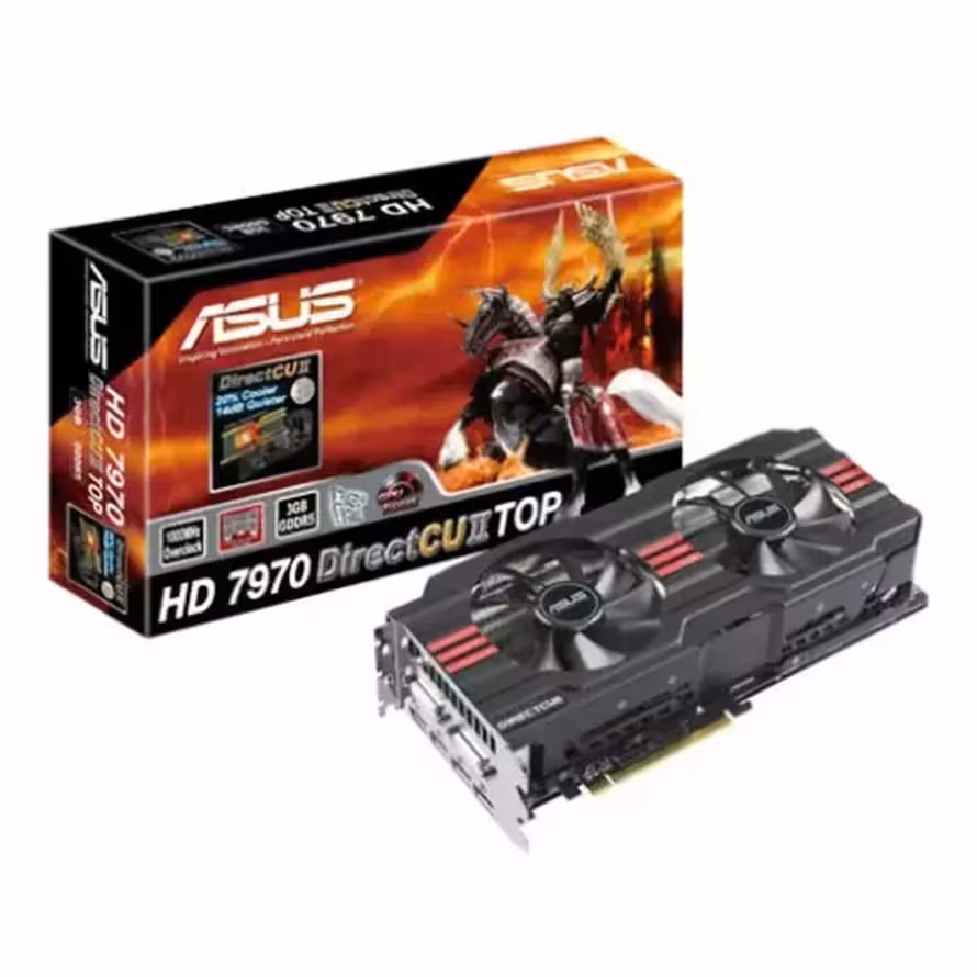 کارت گرافیک ایسوس HD 7970 DirectCU II TOP 3GB
