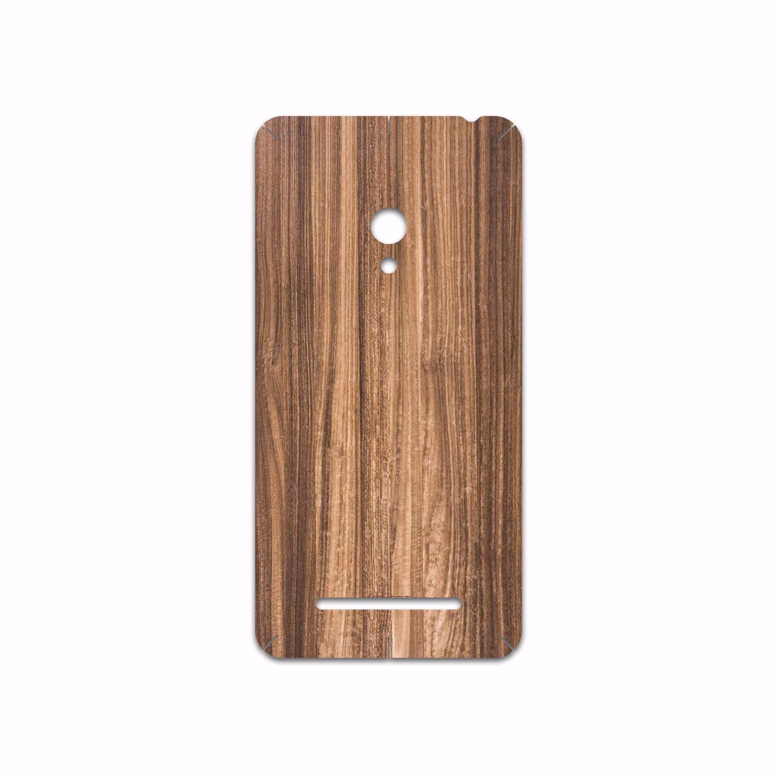 برچسب پوششی ماهوت مدل Light Walnut Wood مناسب برای گوشی موبایل ایسوس Zenfone 5