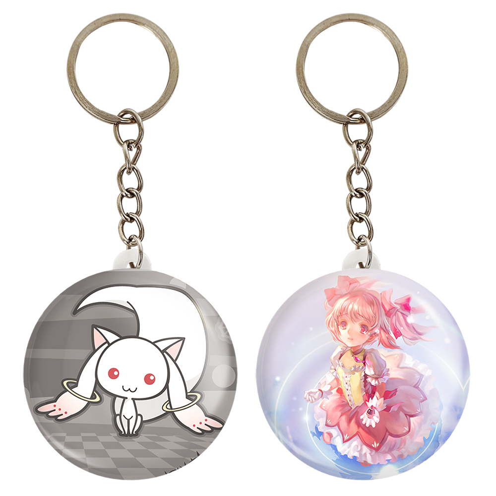 جاکلیدی خندالو مدل کیوبی انیمه مجیک مادوکا کد 1838218377 مجموعه 2 عددی