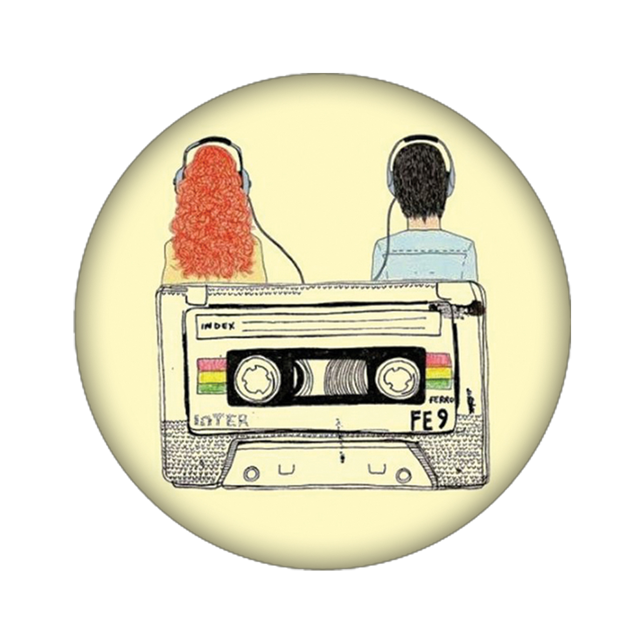 برچسب کنسول بازی مدل نوار کاست کد 1324