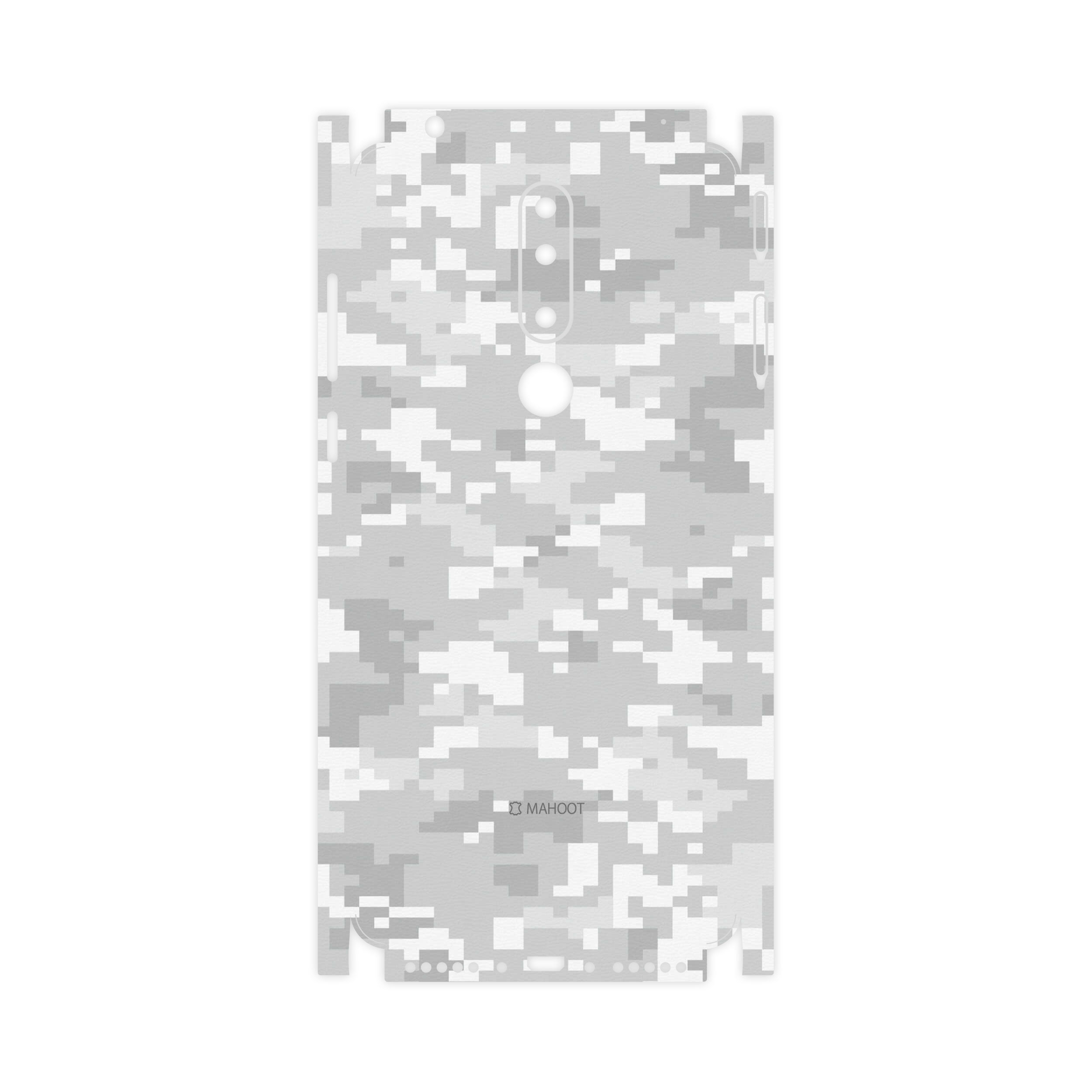 برچسب پوششی ماهوت مدل Army-Snow-Pixel-FullSkin مناسب برای گوشی موبایل نوکیا 3.1 Plus