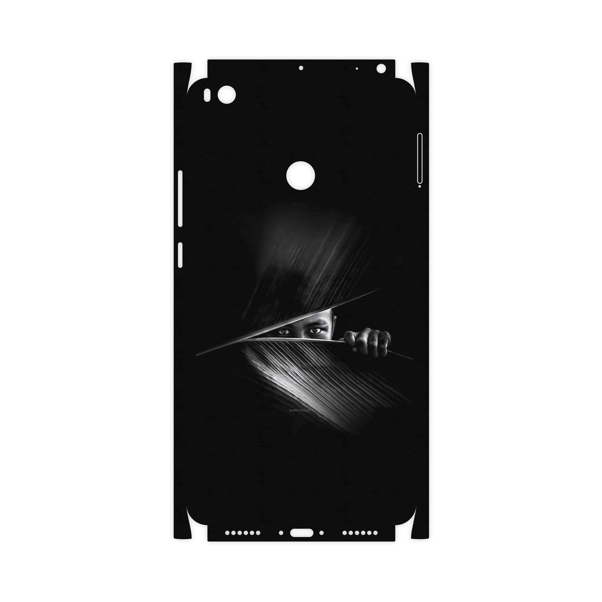 برچسب پوششی ماهوت مدل Black Portrait-FullSkin مناسب برای گوشی موبایل شیائومی Mi Max 2