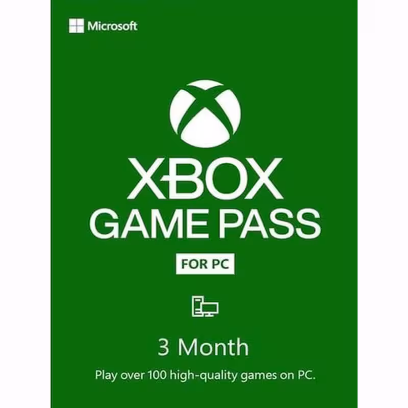 اشتراک گیم پس کامپیوتر 3 ماهه | Game Pass PC