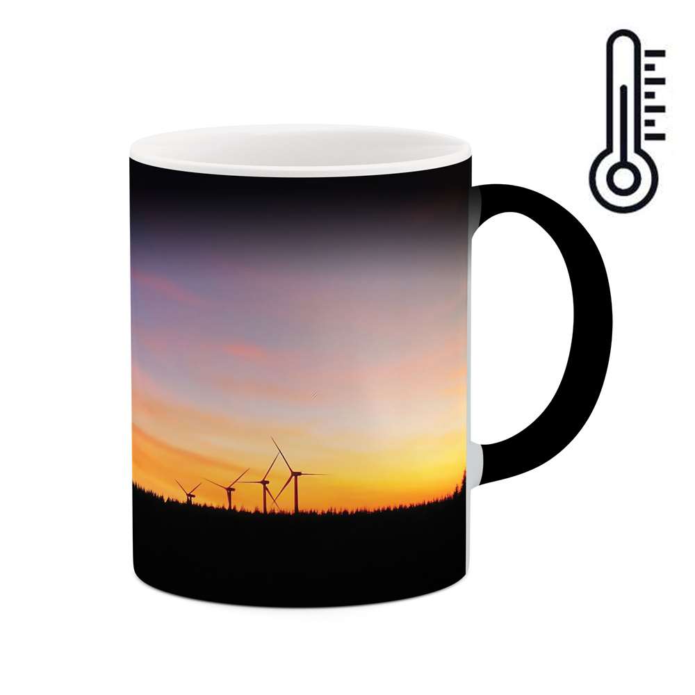 ماگ حرارتی طرح غروب آفتاب مدل mgh01843