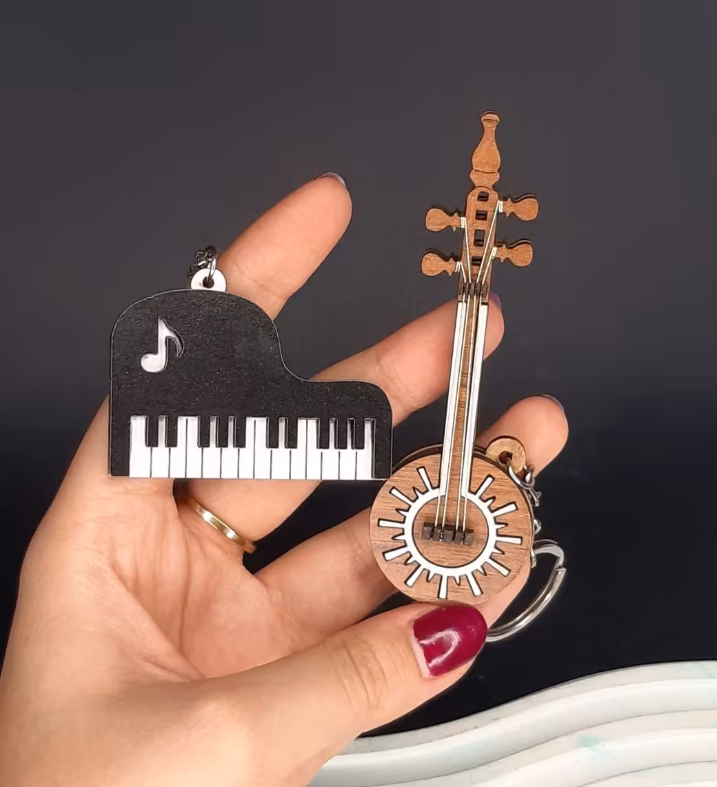 جاکلیدی ساز سه بعدی چوبی