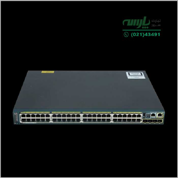 سوئیچ شبکه مدیریتی سیسکو 48 پورتی WS-C2960S-48TS-L