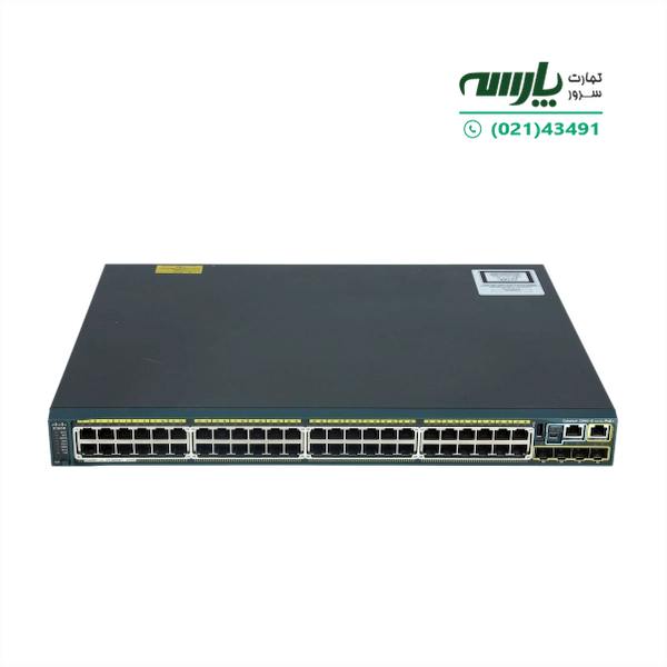 سوئیچ شبکه مدیریتی سیسکو 48 پورتی WS-C2960S-48TS-L